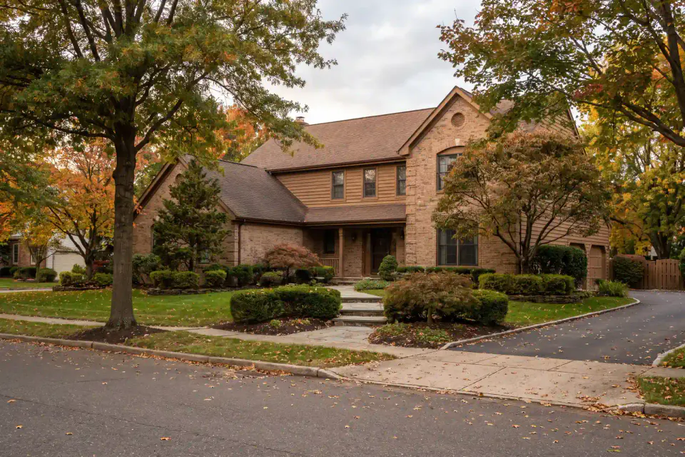 Townhomes and detached residences in an established Voorhees community