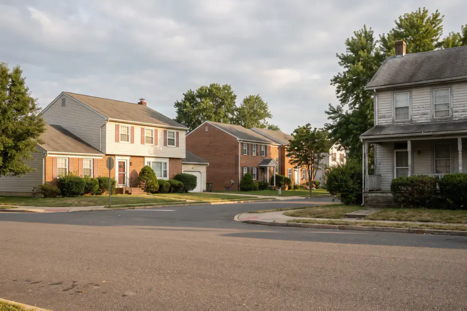 Willingboro mid-century houses and older Burlington river-town homes in Burlington County New Jersey
