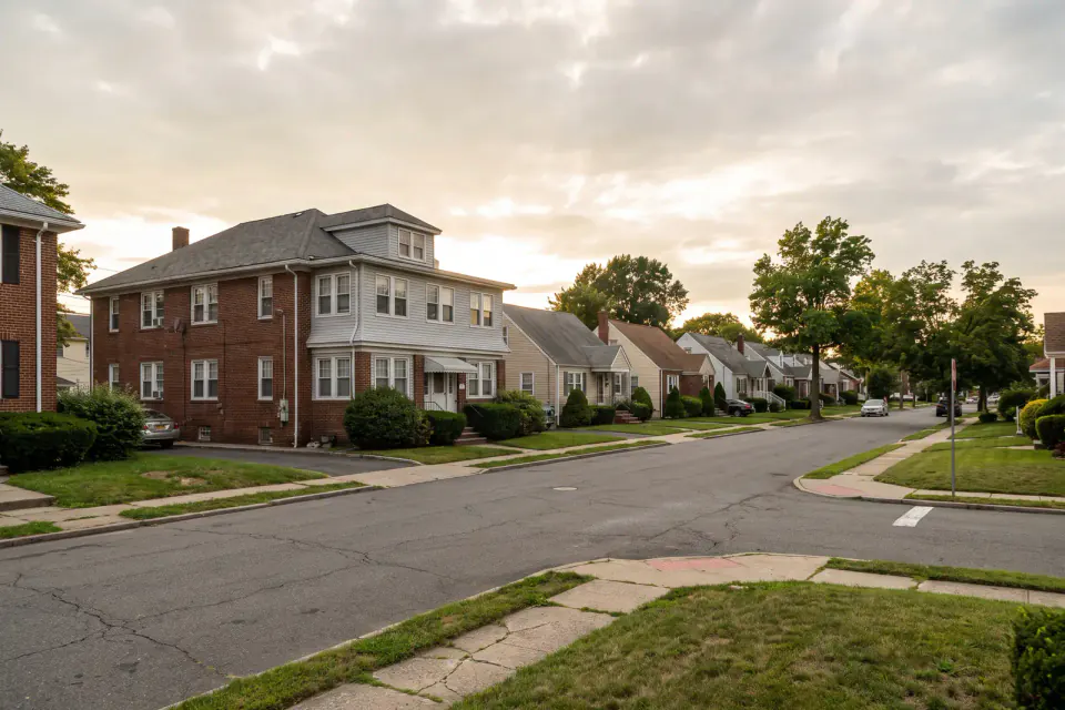 Paterson multifamily buildings and suburban Wayne homes in Passaic County New Jersey